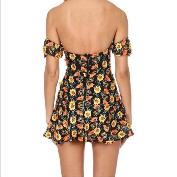 For Love and Lemons Amelia Strapless Mini Dress - Picture 2 of 13